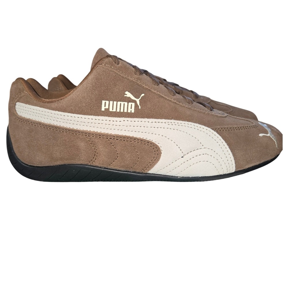 Puma Speedcat LS Womens Brown Suede Driving Sneakers Shoes 380173-03 Size 8.5 - Picture 2 of 9